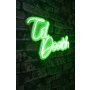 WALLXPERT Dekorativna plastična LED rasveta Til Death Green - slika 1