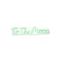 WALLXPERT Dekorativna plastična LED rasveta To the Moon Green - slika 2