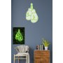 WALLXPERT Dekorativna plastična LED rasveta Boxer Green - slika 2