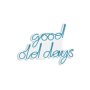 WALLXPERT Dekorativna plastična LED rasveta Good Old Days Blue - slika 4