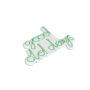 WALLXPERT Dekorativna plastična LED rasveta Good Old Days Green - slika 3