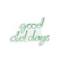 WALLXPERT Dekorativna plastična LED rasveta Good Old Days Green - slika 4