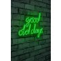 WALLXPERT Dekorativna plastična LED rasveta Good Old Days Green - slika 1
