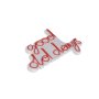 WALLXPERT Dekorativna plastična LED rasveta Good Old Days Red - slika 3