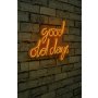 WALLXPERT Dekorativna plastična LED rasveta Good Old Days Yellow - slika 1