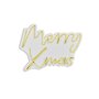 WALLXPERT Dekorativna plastična LED rasveta Merry Christmas Yellow - slika 4