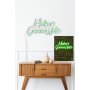 WALLXPERT Dekorativna plastična LED rasveta Haters Gonna Hate Green - slika 2