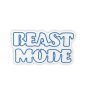 WALLXPERT Dekorativna plastična LED rasveta Beast Mode Blue - slika 2