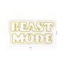 WALLXPERT Dekorativna plastična LED rasveta Beast Mode Yellow - slika 4