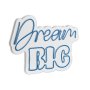 WALLXPERT Dekorativna plastična LED rasveta Dream Big Blue - slika 4