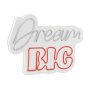 WALLXPERT Dekorativna plastična LED rasveta Dream Big Multicolor - slika 4