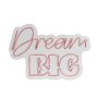 WALLXPERT Dekorativna plastična LED rasveta Dream Big Pink - slika 2