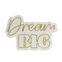 WALLXPERT Dekorativna plastična LED rasveta Dream Big Red - slika 2