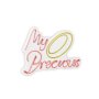 WALLXPERT Dekorativna plastična LED rasveta My Precious Pink Yellow - slika 3