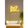 WALLXPERT Dekorativna plastična LED rasveta My Precious Yellow - slika 1