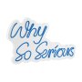 WALLXPERT Dekorativna plastična LED rasveta Why So Serious Blue - slika 3