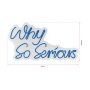WALLXPERT Dekorativna plastična LED rasveta Why So Serious Blue - slika 4