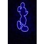 WALLXPERT Dekorativna plastična LED rasveta Mickey Mouse Blue - slika 2