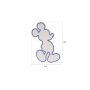 WALLXPERT Dekorativna plastična LED rasveta Mickey Mouse Blue - slika 3