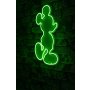 WALLXPERT Dekorativna plastična LED rasveta Mickey Mouse Green - slika 2