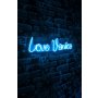 WALLXPERT Dekorativna plastična LED rasveta Love Venice Blue - slika 2