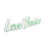 WALLXPERT Dekorativna plastična LED rasveta Love Venice Green - slika 2