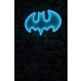 WALLXPERT Dekorativna plastična LED rasveta Batman Bat Light Blue - slika 2