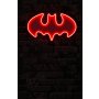 WALLXPERT Dekorativna plastična LED rasveta Batman Bat Light Red - slika 1