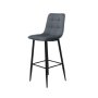 ANJI FURNITURE Barska stolica BC 1722 - siva - slika 1