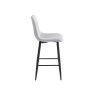 ANJI FURNITURE Barska stolica BC 1723 - svetlo siva - slika 4