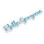 WALLXPERT Dekorativna plastična LED rasveta Hello Gorgeous Blue - slika 3