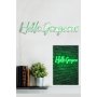 WALLXPERT Dekorativna plastična LED rasveta Hello Gorgeous Green - slika 1