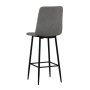ANJI FURNITURE Barska stolica BC 812 - siva - slika 3