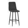 ANJI FURNITURE Barska stolica BC 812 - tamno siva - slika 1