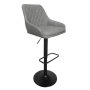 ANJI FURNITURE Barska stolica 620158 - svetlo siva - slika 1