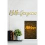 WALLXPERT Dekorativna plastična LED rasveta Hello Gorgeous Yellow - slika 1