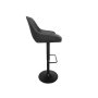 ANJI FURNITURE Barska stolica 620158 - tamno siva - slika 4