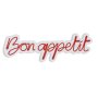 WALLXPERT Dekorativna plastična LED rasveta Bon Appetit Red - slika 4