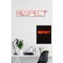 WALLXPERT Dekorativna plastična LED rasveta Respect Red - slika 2