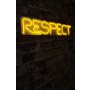 WALLXPERT Dekorativna plastična LED rasveta Respect Yellow - slika 1