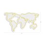 WALLXPERT Dekorativna plastična LED rasveta World Map Yellow US - slika 4