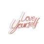 WALLXPERT Dekorativna plastična LED rasveta Love Yourself Red - slika 3