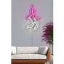 WALLXPERT Dekorativna plastična LED rasveta Elvis Presley Multicolor - slika 1