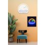 WALLXPERT Dekorativna plastična LED rasveta Bahamas Blue Green Yellow - slika 2