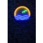 WALLXPERT Dekorativna plastična LED rasveta Bahamas Blue Green Yellow - slika 1