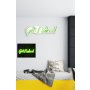 WALLXPERT Dekorativna plastična LED rasveta Get Naked Green - slika 2