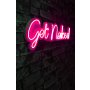 WALLXPERT Dekorativna plastična LED rasveta Get Naked Pink - slika 2