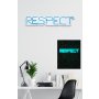 WALLXPERT Dekorativna plastična LED rasveta Respect Blue - slika 3