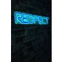 WALLXPERT Dekorativna plastična LED rasveta Respect Blue - slika 1