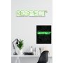 WALLXPERT Dekorativna plastična LED rasveta Respect Green - slika 3